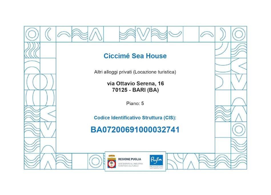 Ciccime Sea House Apartment *